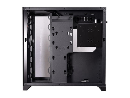 LIAN LI PC-O11 Dynamic Black Tempered Glass on the Front and Left Side, Chassis Body SECC ATX Mid Tower Gaming Computer Case - PC-O11DX