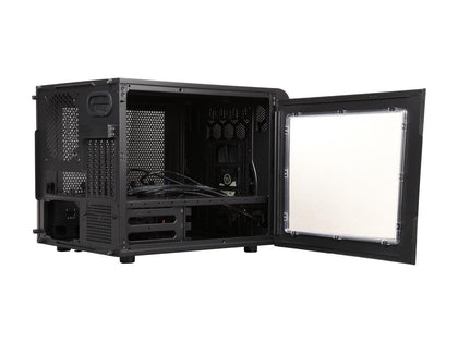 Thermaltake Core V21 CA-1D5-00S1WN-00 Black SPCC Extreme Micro ATX Cube Chassis Computer Case Standard PS2 PSU (Optional) Power Supply