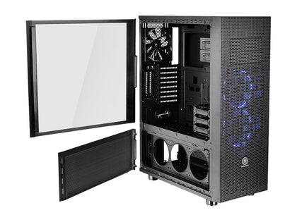 Thermaltake Core X71 TG Edition CA-1F8-00M1WN-02 Black SPCC / Tempered Glass ATX Full Tower Computer Case