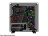 Thermaltake Core P3 TG Snow ATX Open Frame Panoramic Viewing Tt LCS Certified Gaming Computer Case CA-1G4-00M6WN-05