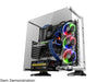 Thermaltake Core P3 TG Snow ATX Open Frame Panoramic Viewing Tt LCS Certified Gaming Computer Case CA-1G4-00M6WN-05