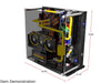 Thermaltake Core P3 TG CA-1G4-00M1WN-06 Black SPCC ATX Open Frame Chassis Computer Case