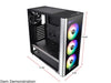 Thermaltake Level 20 MT ARGB CA-1M7-00M1WN-00 Black SPCC / Tempered Glass ATX Mid Tower Computer Case