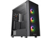 Thermaltake V250 Tempered Glass ARGB Edition 5V MB RGB Sync ATX Mid-Tower Chassis with 3 x 120mm 5V Addressable RGB Fan + 1 x Black 120mm Rear Fan Pre-Installed CA-1Q5-00M1WN-00