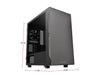 Thermaltake S100 TG CA-1Q9-00S1WN-00 Black SPCC / Tempered Glass Micro Chassis Computer Case