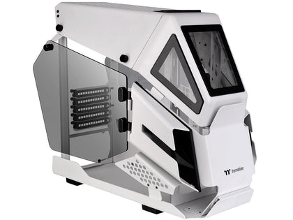 Thermaltake AH T200 Snow CA-1R4-00S6WN-00 White SPCC / Tempered Glass Micro Chassis Computer Case