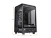 Thermaltake Tower 100 Black Edition CA-1R3-00S1WN-00 Black Steel / Tempered Glass Mini Tower Computer Case