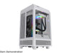 Thermaltake Tower 100 Snow Edition CA-1R3-00S6WN-00 White Steel / Tempered Glass Mini Tower Computer Case