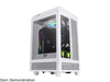 Thermaltake Tower 100 Snow Edition CA-1R3-00S6WN-00 White Steel / Tempered Glass Mini Tower Computer Case