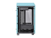 Thermaltake The Tower 100 CA-1R3-00SBWN-00 Turquoise Steel / Tempered Glass Mini-ITX Tower Computer Case