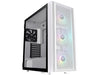 Thermaltake H570 TG CA-1T9-00M6WN-00 White SPCC / Tempered Glass ATX Mid Tower Computer Case