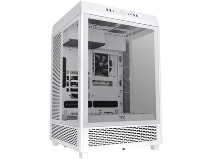 Thermaltake The Tower 500 CA-1X1-00M6WN-00 White SPCC / Tempered Glass ATX Mid Tower Computer Case