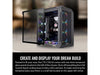 Thermaltake CTE C700 Air Mid Tower with Centralized Thermal Efficiency Design; 3x140mm CT140 Fans Pre-Installed; Tempered Glass Side Panel; CA-1X7-00F1WN-00