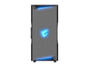 GIGABYTE AORUS C300 Glass ATX Gaming Case, Tinted Tempered Glass, RGB Fusion 2.0, Upgraded I/O Panel with USB 3.1 Gen 2 Type C and HDMI, VR Ready, Watercooling Ready, Vertical GPU mount support, Enhanced Airflow - Black GB-AC300G