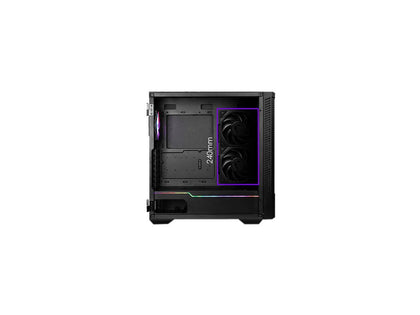 MSI MPG VELOX 100R Black SPCC Steel / Laminated Tempered Glass ATX Mid Tower Computer Case