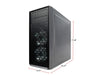 Fractal Design Focus G Gunmetal Gray ATX Mid Tower Computer Case