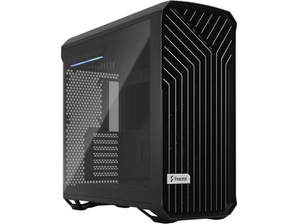 Fractal Design Torrent Black E-ATX Tempered Glass Window High-Airflow Mid Tower Computer Case