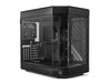 HYTE Y60 Modern Aesthetic Dual Chamber Panoramic Tempered Glass Mid-Tower ATX Computer Gaming Case with PCIe 4.0 Riser Cable Included, Black