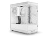 HYTE Y40 Mainstream Vertical GPU Case ATX Mid Tower Gaming Case with PCI Express 4.0 x 16 Riser Cable Included, Snow White