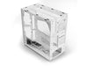 HYTE Y40 Mainstream Vertical GPU Case ATX Mid Tower Gaming Case with PCI Express 4.0 x 16 Riser Cable Included, Snow White