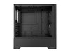 Metallic Gear Neo-G Mid-Tower ATX, Decorative Tempered Glass Front Design, 2x 120 Digital RGB Skiron Fans, D-RGB Controller, Black