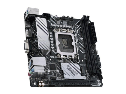 ASUS PRIME H610I-PLUS D4-CSM LGA 1700 Intel H610 SATA 6Gb/s Mini ITX Intel Motherboard