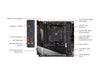 GIGABYTE X570SI AORUS PRO AX (rev. 1.1) AM4 AMD X570 SATA 6Gb/s Mini ITX AMD Motherboard