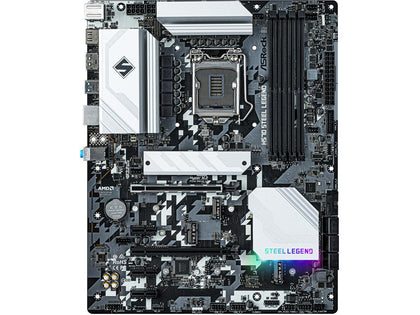 ASRock H570 STEEL LEGEND LGA 1200 Intel H570 SATA 6Gb/s ATX Intel Motherboard