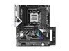 ASRock X670E PRO RS AM5 ATX Mainboard. 4xDDR5 slots, PCIE 5.0X16, AMD Cross Fire, 5xM.2 slots, 2.5GB LAN, WIFI-6E,  7.1 HD audio, HDMI 2.1, DP 1.4 ports, USB3.2 Gen2x2 Type-C, 8 Layer PCB, 14+2+1 Phase Power Design, SPS.