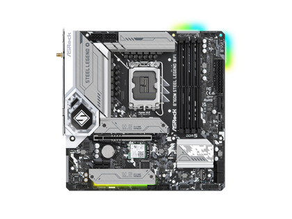 ASRock B760M Steel Legend WiFi LGA 1700 DDR5 Micro ATX Motherboard