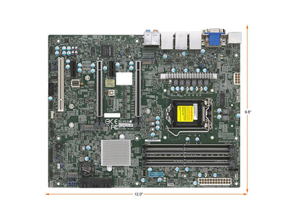 SUPERMICRO MBD-X12SCA-5F-O ATX Server Motherboard LGA 1200 Intel W580