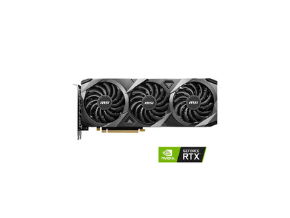 MSI Ventus GeForce RTX 3060 Ti 8GB GDDR6 PCI Express 4.0 Video Card RTX 3060 Ti VENTUS 3X 8G OC LHR