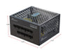 SeaSonic PRIME Fanless PX-500 SSR-500PL 500 W ATX12V 80 PLUS PLATINUM Certified Full Modular Power Supply