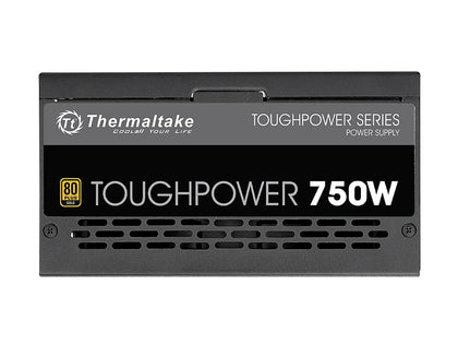 Thermaltake Toughpower 750W Gold PS-TPD-0750MPCGUS-1 750 W ATX 12V 2.3 / EPS 12V 2.92 SLI Ready CrossFire Ready 80 PLUS GOLD Certified Semi-Modular Active PFC Power Supply