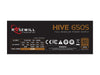 Rosewill HIVE Series, HIVE-650S, 650W Fully Modular Power Supply, 80 PLUS BRONZE Certified, Single +12V Rail, SLI & CrossFire Ready, Black