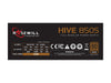 Rosewill HIVE Series, HIVE-850S, 850W Fully Modular Power Supply, 80 PLUS BRONZE Certified, Single +12V Rail, SLI & CrossFire Ready, Black