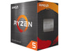 AMD Ryzen 5 5600X - Ryzen 5 5000 Series Vermeer (Zen 3) 6-Core 3.7 GHz Socket AM4 65W Desktop Processor - 100-100000065BOX