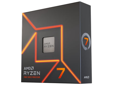 AMD Ryzen 7 7700X - Zen 4 8-Core 4.5 GHz - Socket AM5 - 105W Desktop Processor (100-100000591WOF)