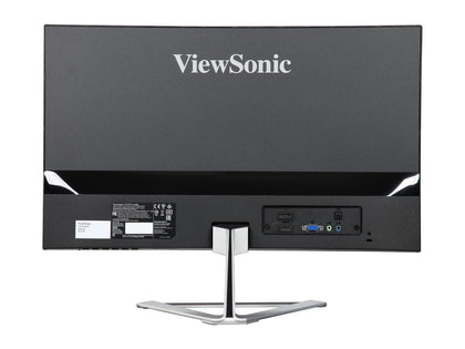 ViewSonic VX2476-SMHD 24 Inch 1080p Frameless Widescreen IPS Monitor with HDMI and DisplayPort