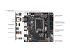 GIGABYTE H610I DDR4 Intel H610 LGA 1700 Mini-ITX Motherboard with DDR4, Single M.2, PCIe 4.0, USB 3.2 Gen1, Intel GbE LAN Chip