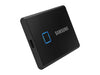 SAMSUNG T7 Touch Portable SSD 1TB - Up to 1050 MB/s - USB 3.2 External Solid State Drive, Black (MU-PC1T0K/WW)