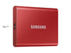 SAMSUNG T7 Portable SSD 1TB - Up to 1050 MB/s - USB 3.2 External Solid State Drive, Red (MU-PC1T0R/AM)