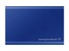 SAMSUNG T7 Portable SSD 500GB - Up to 1050 MB/s - USB 3.2 External Solid State Drive, Blue (MU-PC500H/AM)