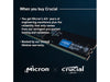 Crucial RAM 8GB DDR5 4800MHz CL40 Desktop Memory CT8G48C40U5