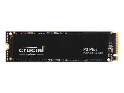 Crucial P3 Plus M.2 2280 4TB PCI-Express 4.0 x4 NVMe 3D NAND Internal Solid State Drive (SSD) CT4000P3PSSD8