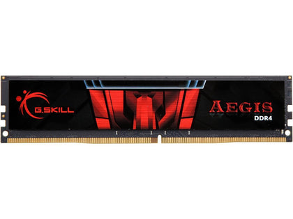 G.SKILL Aegis 16GB 288-Pin PC RAM DDR4 2400 (PC4 19200) Desktop Memory Model F4-2400C17S-16GIS