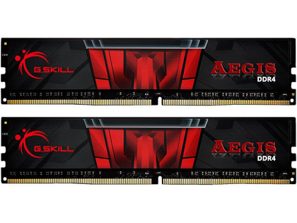 G.SKILL Aegis 16GB (2 x 8GB) 288-Pin PC RAM DDR4 3200 (PC4 25600) Memory Kit Model F4-3200C16D-16GIS