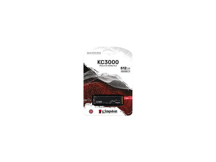 Kingston KC3000 M.2 2280 512GB PCIe 4.0 x4 NVMe 3D TLC Internal Solid State Drive (SSD) SKC3000S/512G