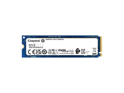 Kingston NV2 M.2 2280 2TB PCIe 4.0 x4 NVMe Internal Solid State Drive (SSD) SNV2S/2000G