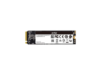 XPG GAMMIX S70 Blade M.2 2280 2TB PCI-Express 4.0 x4, NVMe 1.4 3D NAND Internal Solid State Drive (SSD) AGAMMIXS70B-2T-CS